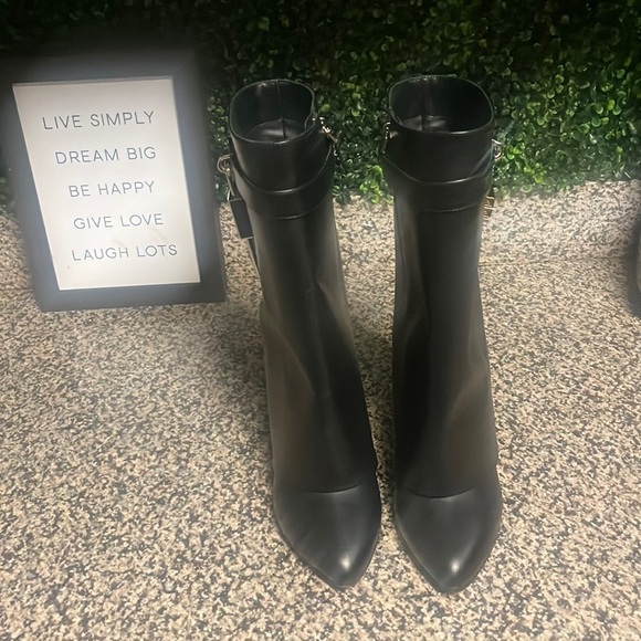 LADIES GIVENCHY SHARK ANKLE BOOTS - Picture 2 of 7